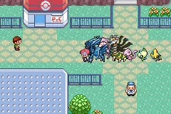 Example of the required team in the party screen.