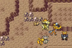 Wild Arceus appearing in the Altering Cave.