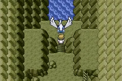 Ubicación de Lugia