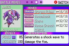 Ubicación de Naganadel