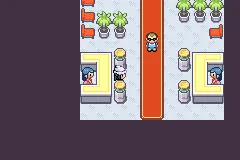 Talking to Scott at the Battle Frontier reception.