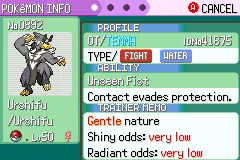 Ubicación de Urshifu (Rapid Strike Style)